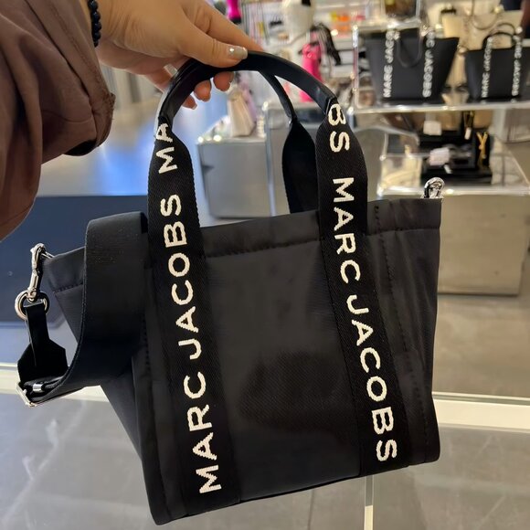 MARC JACOBS 2WAY NYLON CROSSBODY BAG SMALL TOTE 4S5HTT012H02 - Picture 3 of 13